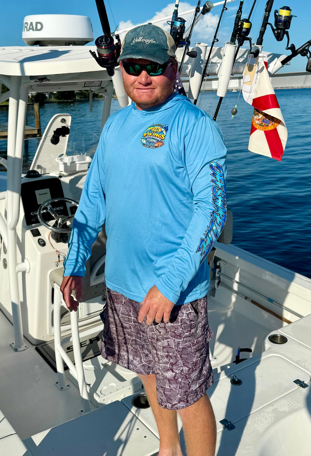 OFFSHORE LIFE Performance Fishing Hoodie