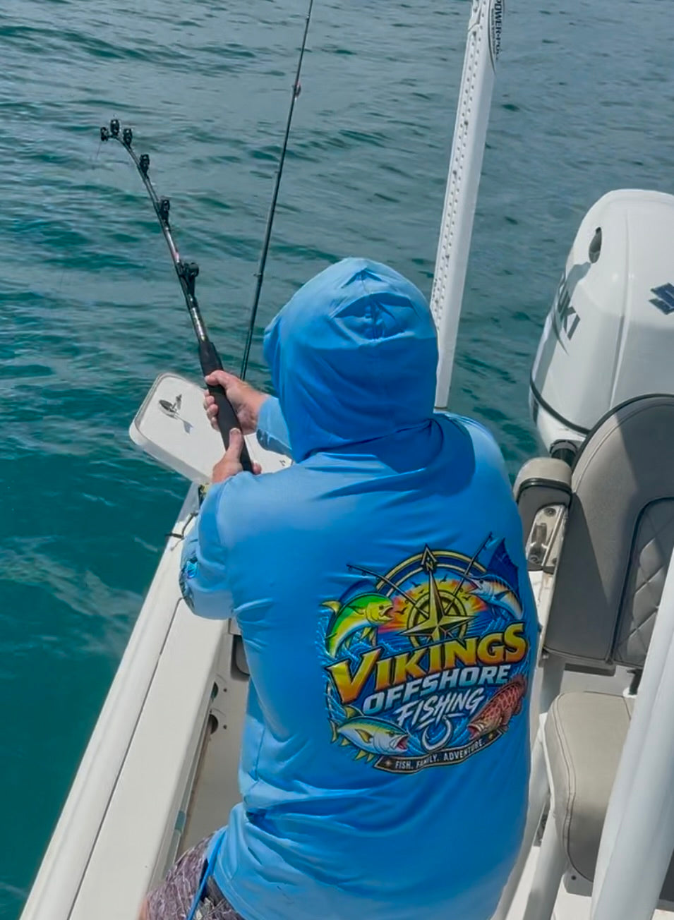 OFFSHORE LIFE Performance Fishing Hoodie